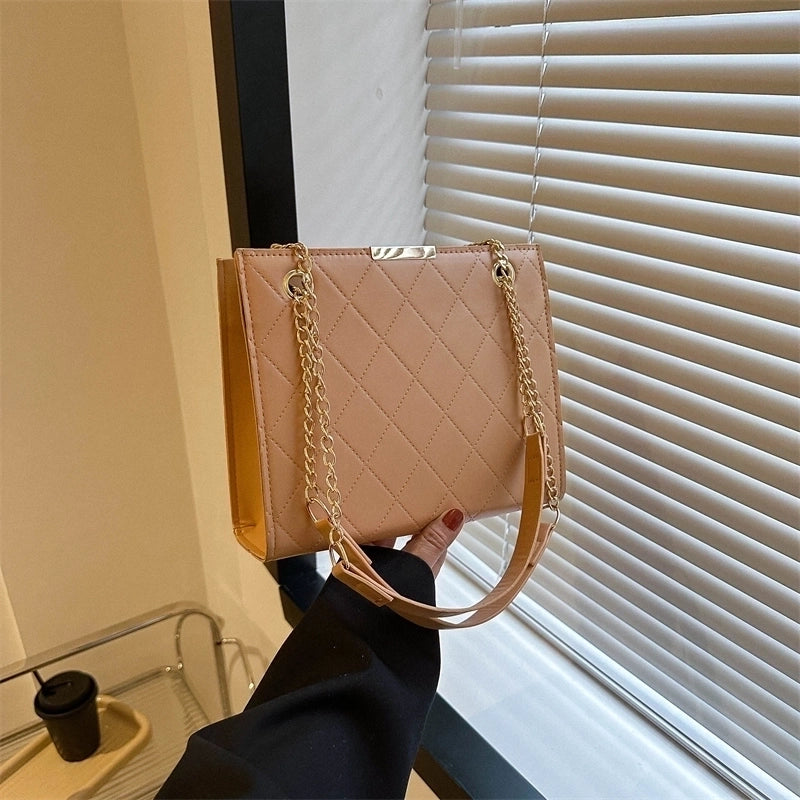 Women's All Seasons Pu Leather Classic Style Shoulder Bag