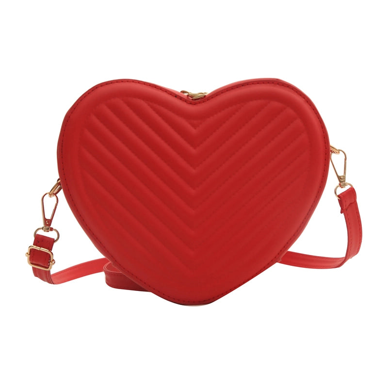 Women's Medium Pu Leather Solid Color Streetwear Zipper Crossbody Bag