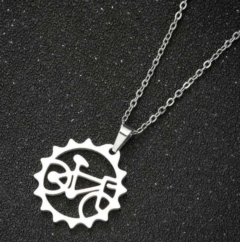 Fashion Geometric 201 Stainless Steel 18K Gold Plated Plating Stainless Steel Necklaces