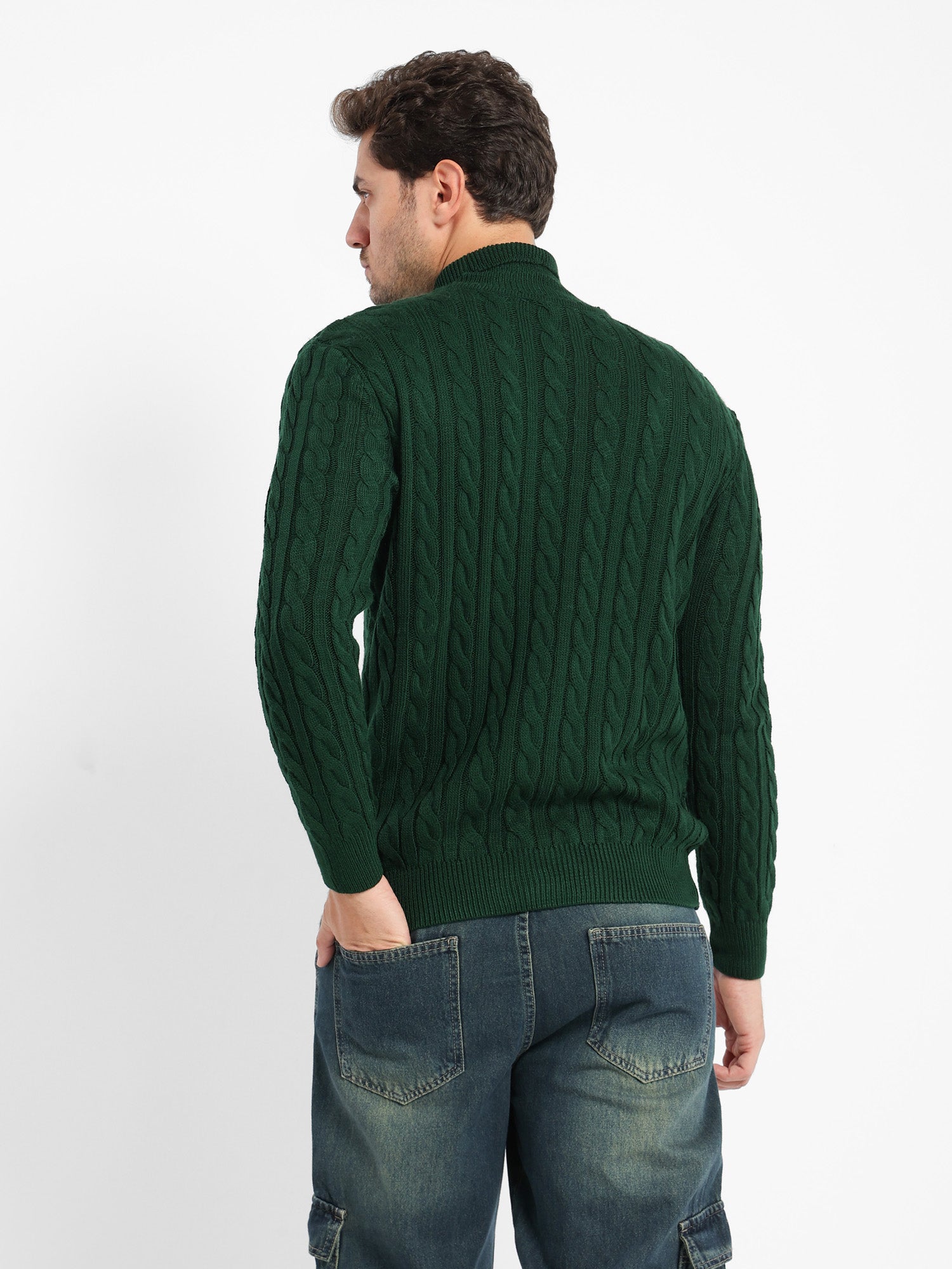 Textured Casual Pullover