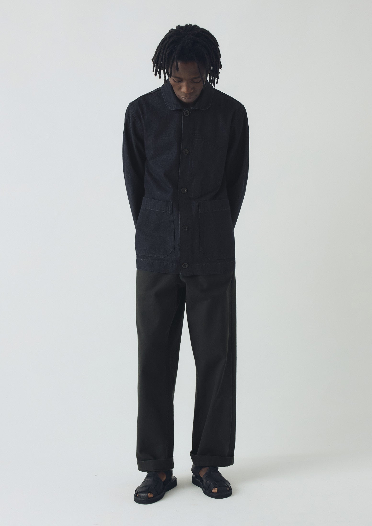 Denim Chore Jacket | Indigo