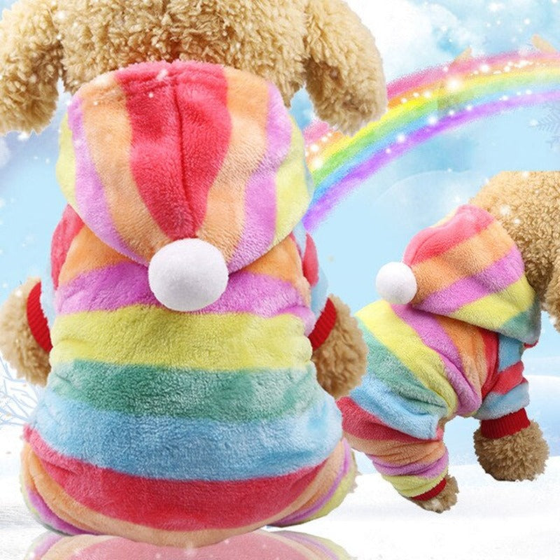 Soft Warm Dog Jumpsuits Clothing Pajamas