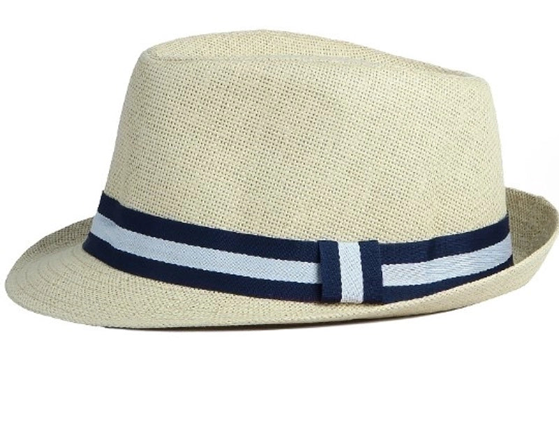 Men's Minimalist Classic Style Solid Color Crimping Straw Hat