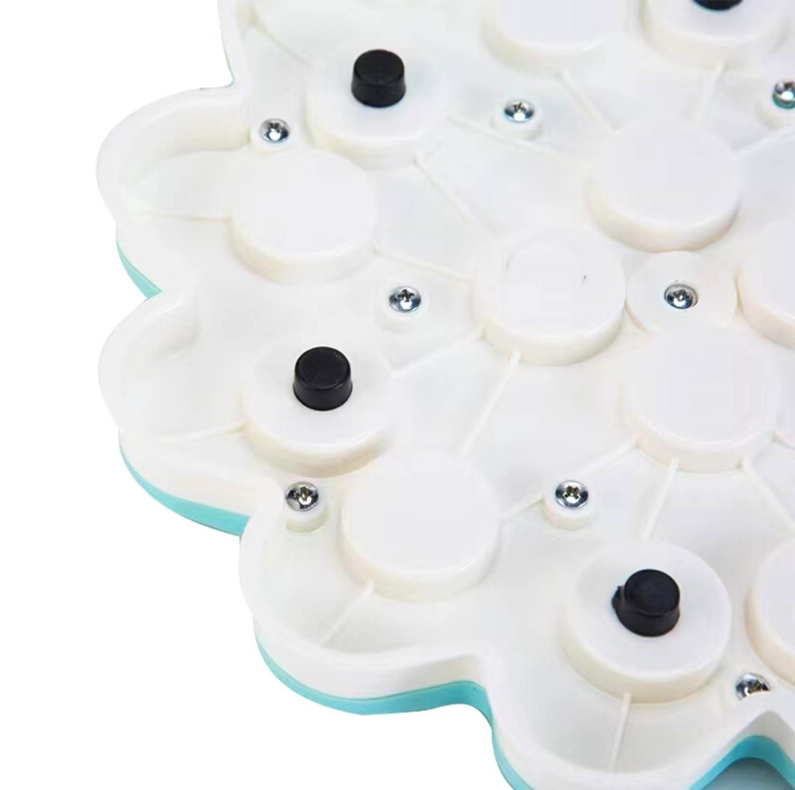 Round Pet Puzzle Toy for Slow Eating and Mental Stimulation