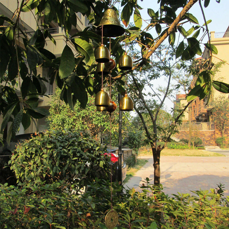 Large Outdoor Lucky Wind Chimes for Good Luck