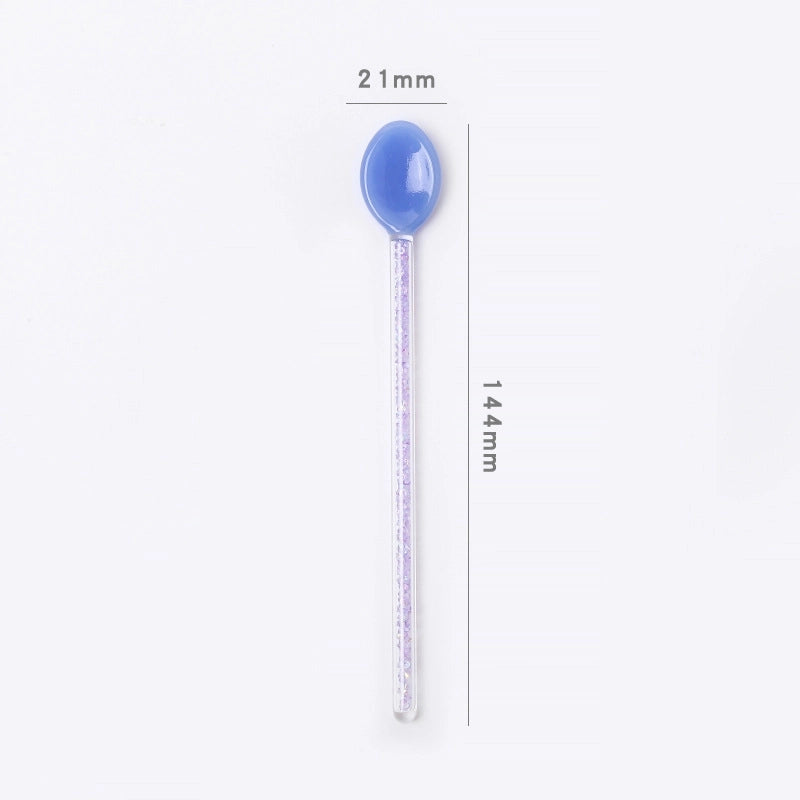 Minimalist Transparent Glass Spoon
