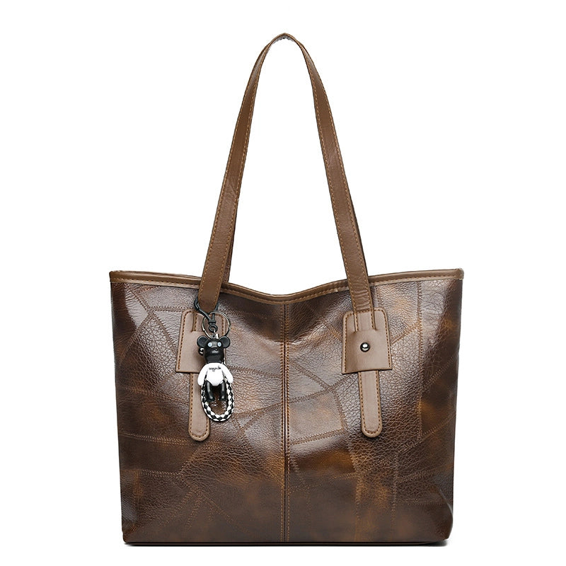New Large Capacity Bag Women's  Fashion Women's Shoulder Bag Portable Commuter Handbag