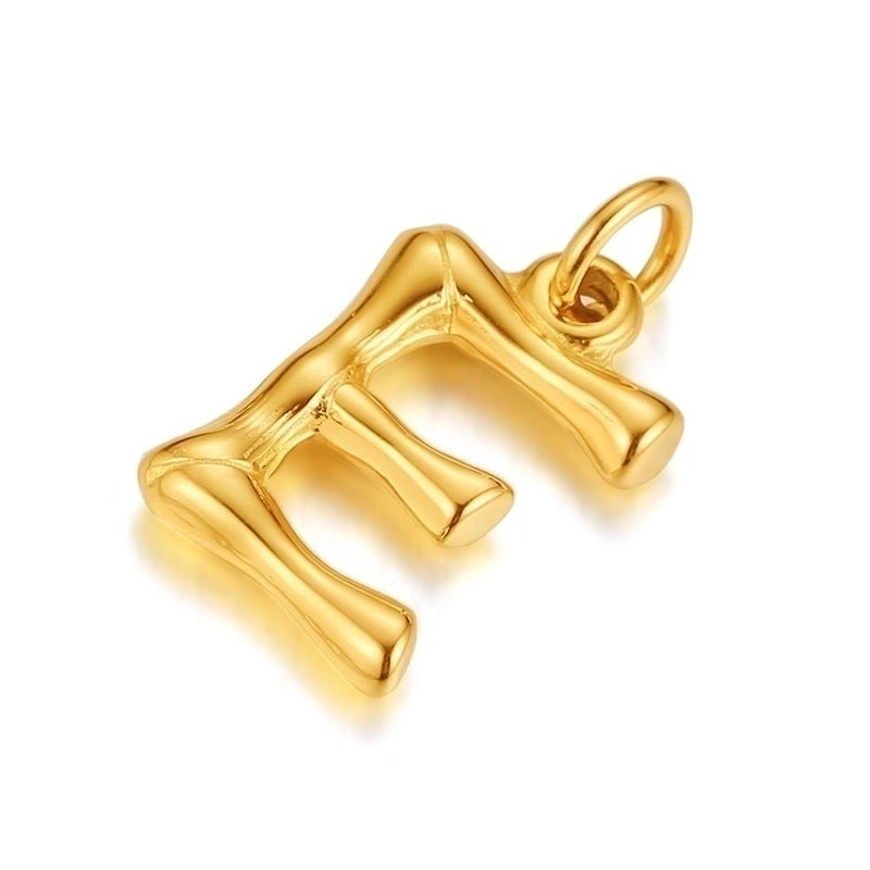 Fashion Letter 201 Stainless Steel 18K Gold Plated Polishing Plating Stainless Steel Necklaces