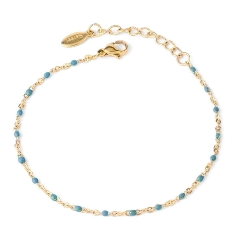 Minimalist Geometric Titanium Steel Plating Bracelets