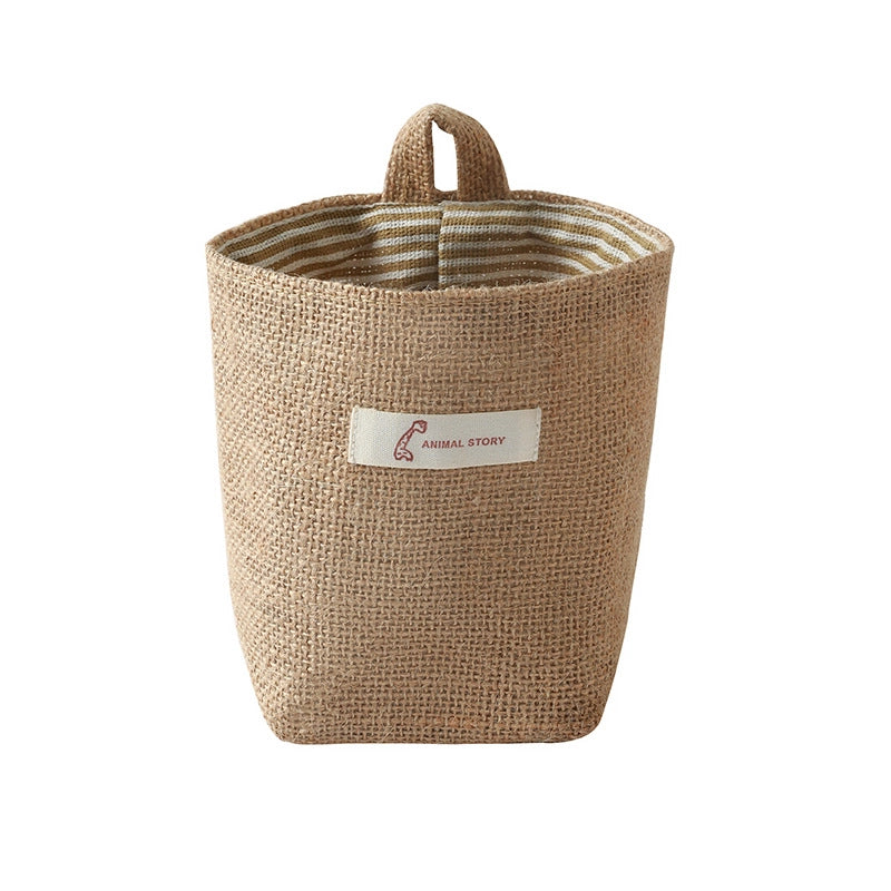 Hanging Bag Wall Hanging Dormitory Bed Mini Small Linen Bag Upper Bed Bedside Bedside Mobile Phone Door Back Storage Bag