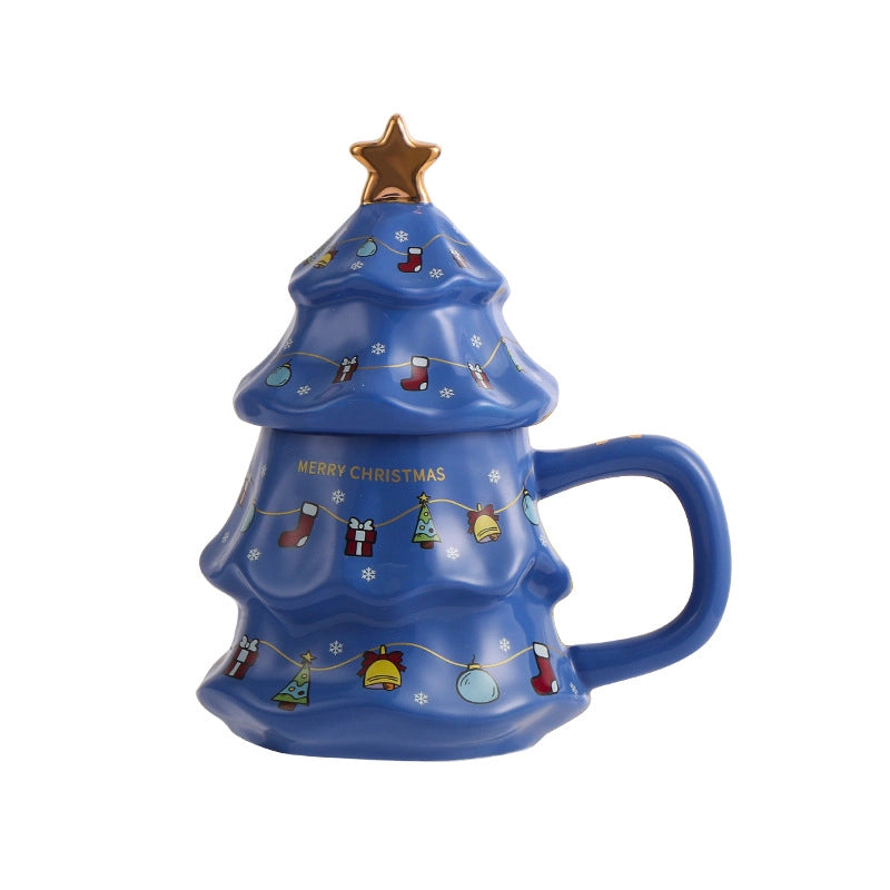 Christmas Vacation Christmas Tree Porcelain Water Bottles 1 Piece