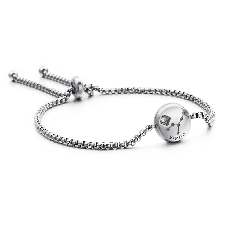 Minimalist Constellation Titanium Steel Rhinestones Bracelets In Bulk