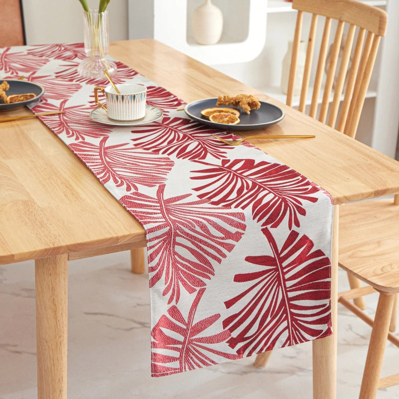 Casual Elegant Minimalist Leaf Polyester Tablecloths