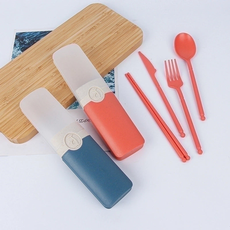 Casual Solid Color Wheat Straw Tableware