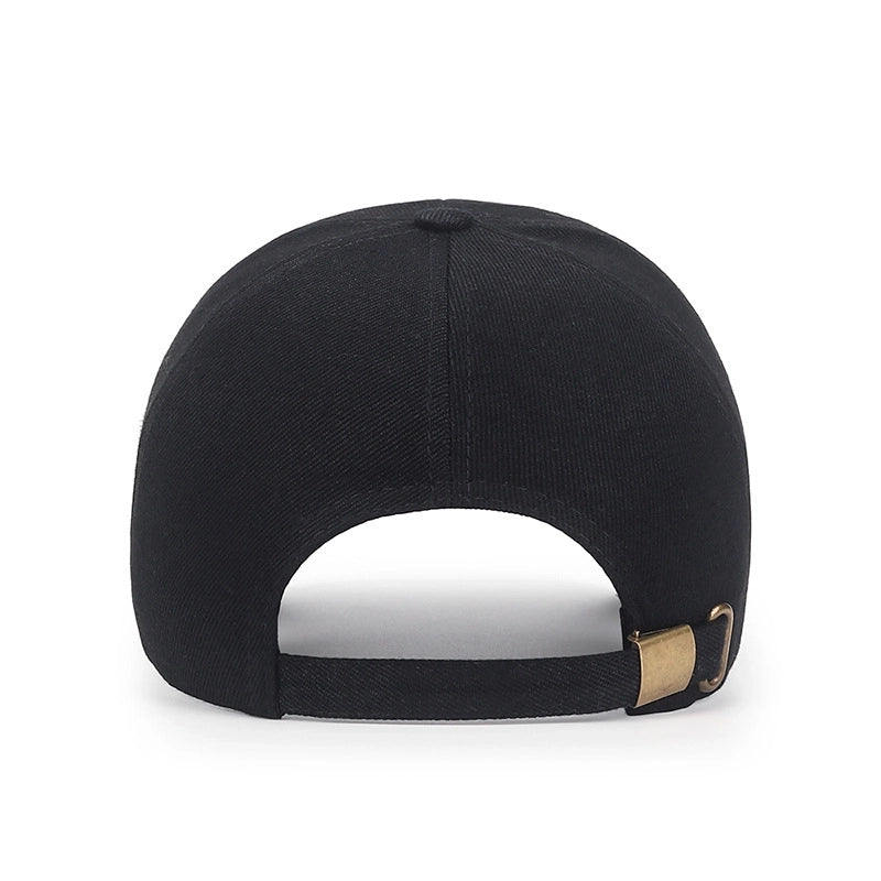 Unisex Basic Minimalist Smile Face Curved Eaves Baseball Cap