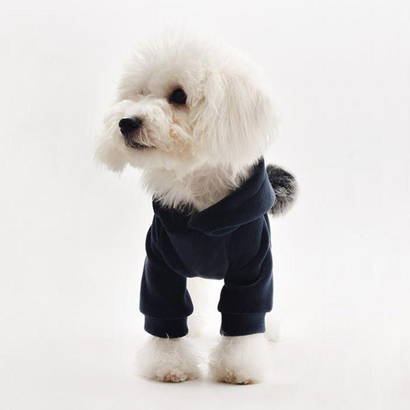 Thick Cotton Pom Pom Pet Hoodie