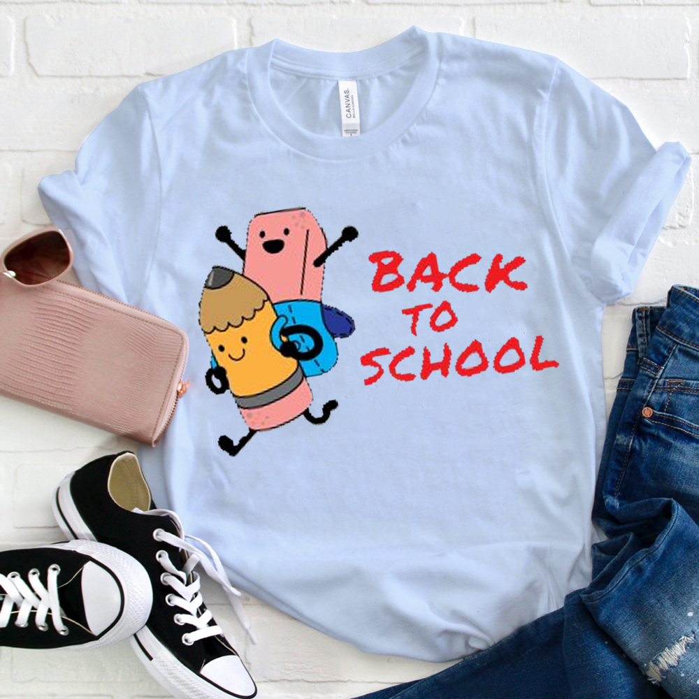 Back To School Pencil Eraser  T-Shirt