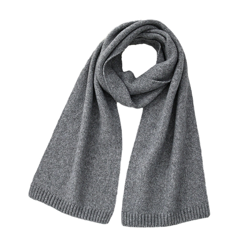 Women's Elegant Business Basic Solid Color Artificial Wool Scarf