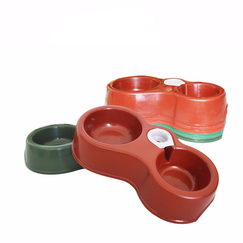 Dual Port Dog Bowl