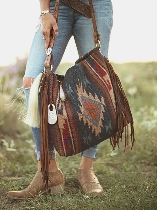 Women's Large All Seasons Canvas Vintage Style Shoulder Bag