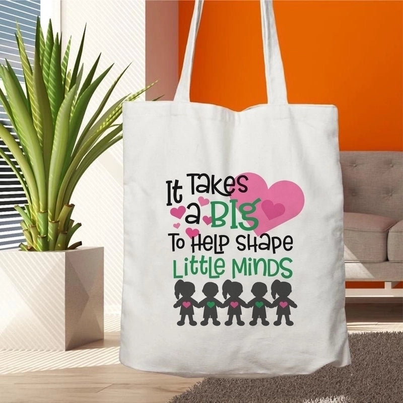 Women's Minimalist Letter Shopping Bags