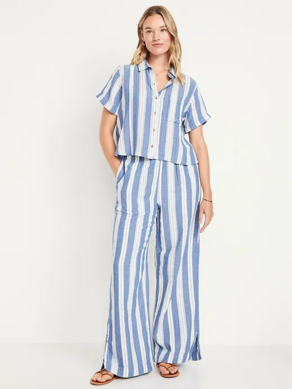 Casual Wide Length Pants For Summer