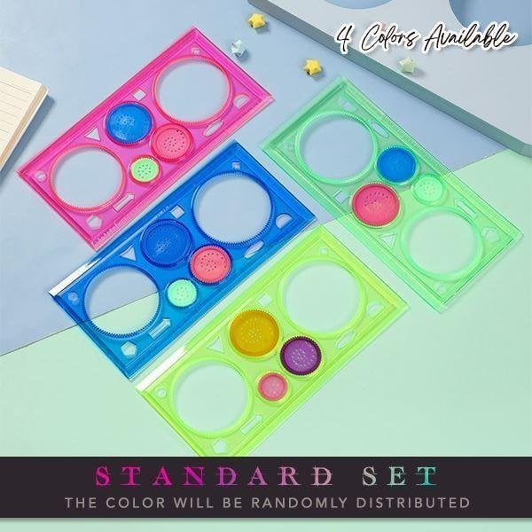 Spirograph Geometric Ruler Set