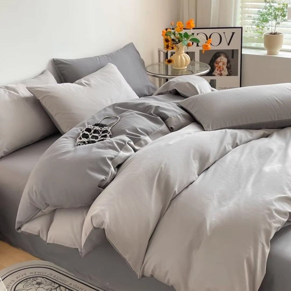 Cotton Quilt Cover | 3pcs Set