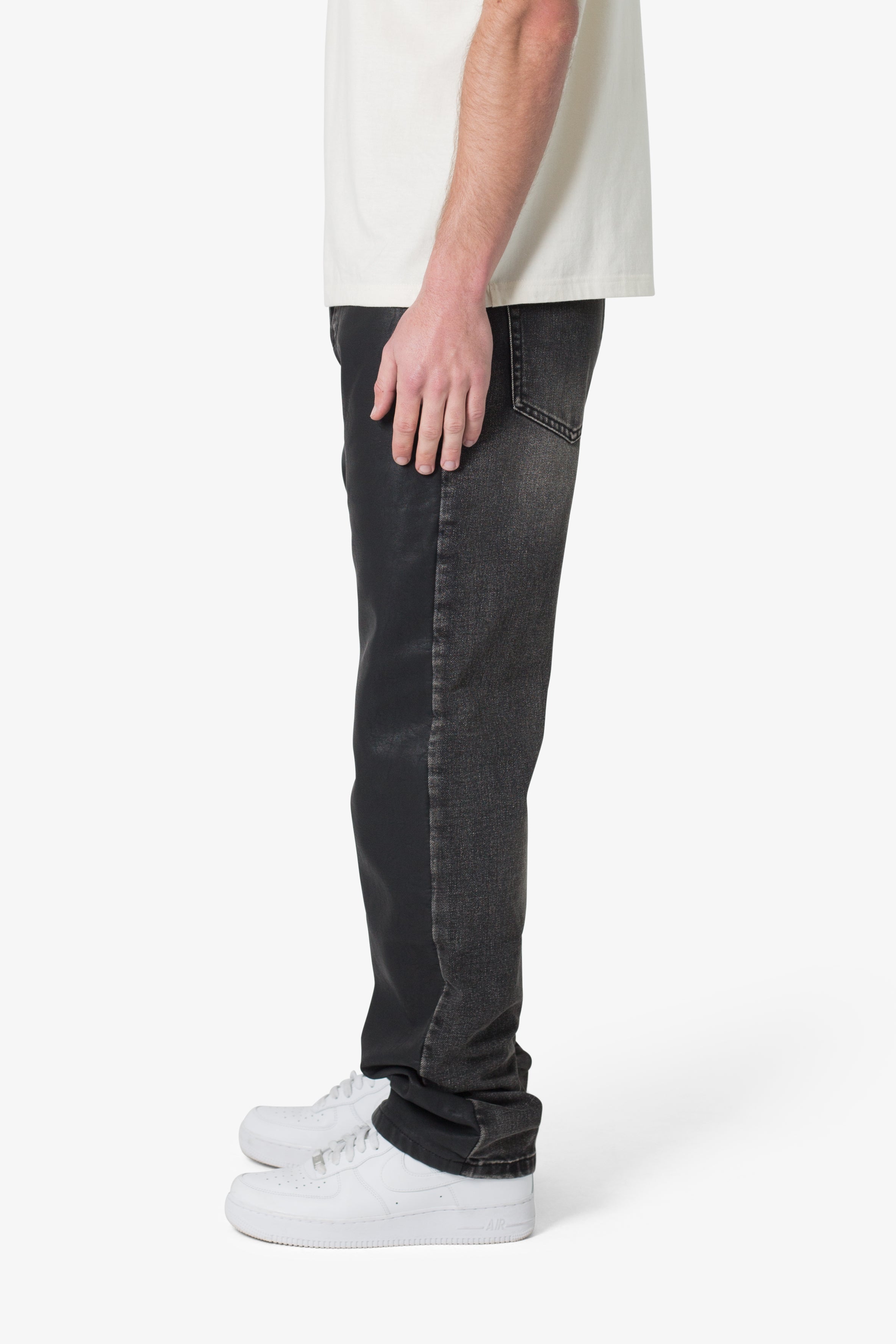 V636 Western Baggy Denim - Black