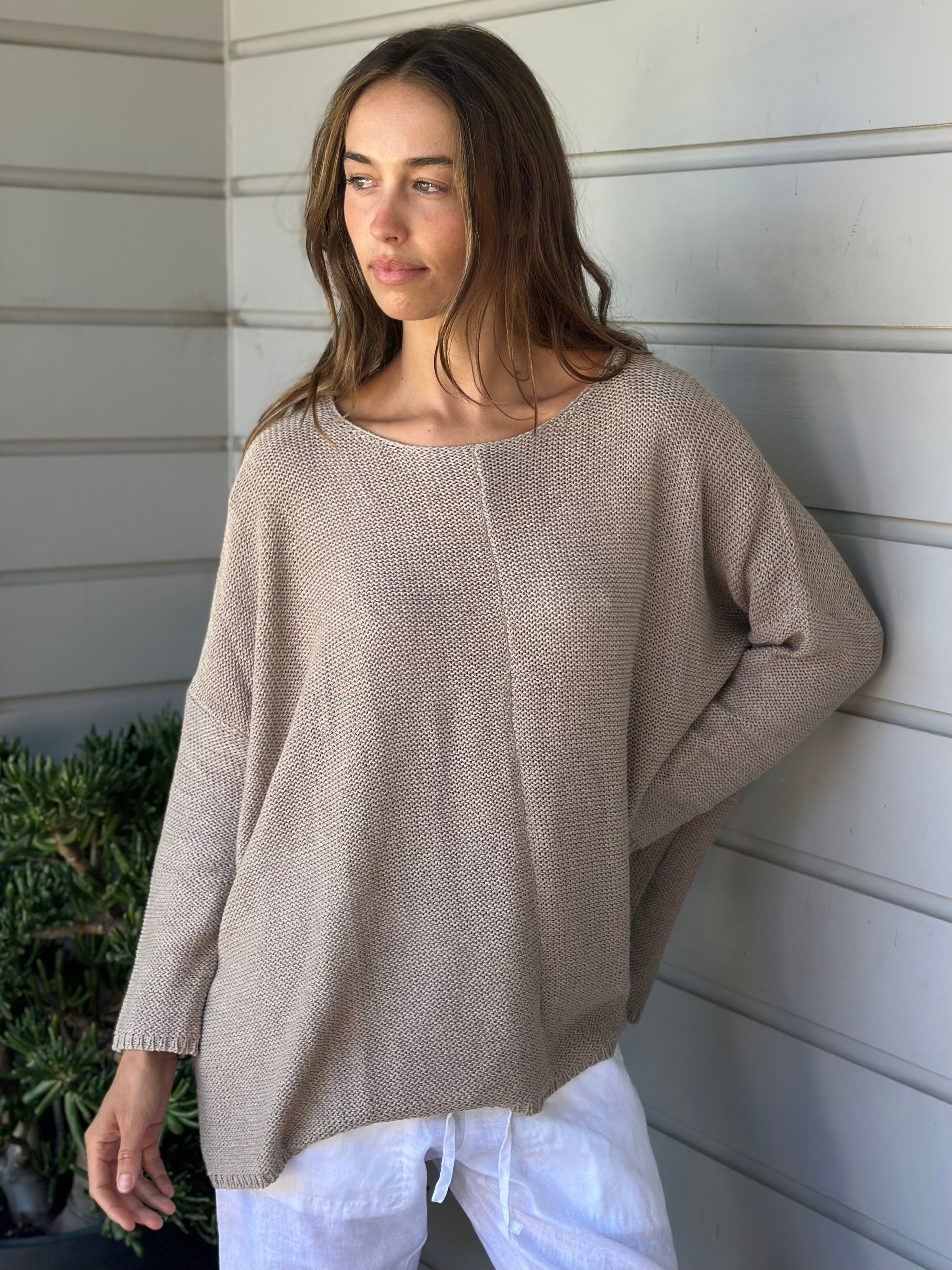 stella jersey - natural cotton knit