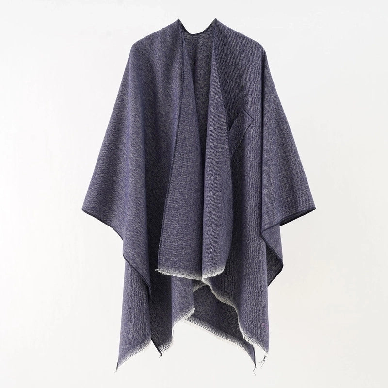 Women's Streetwear Solid Color Polyester Shawl