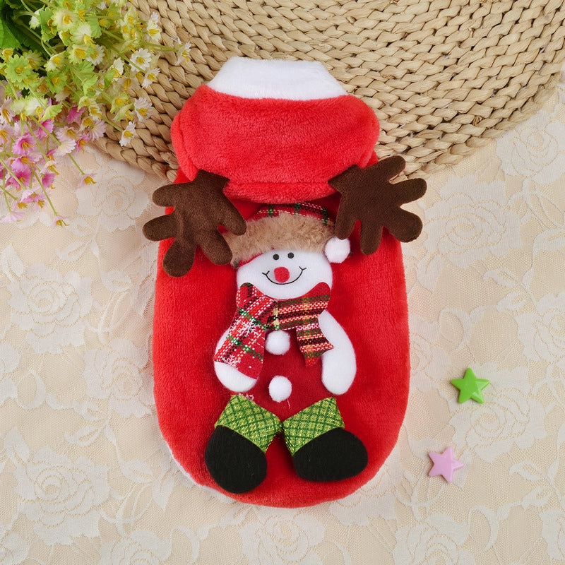 Pet Clothes Winter Clothes Festive Clothes Halloween Christmas Dog Clothes Elk Christmas Clothes Pet Clothing