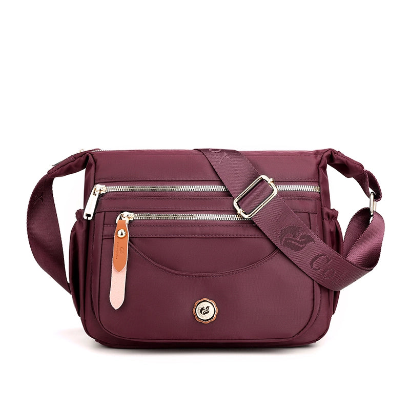Women's All Seasons Nylon Basic Classic Style Shoulder Bag