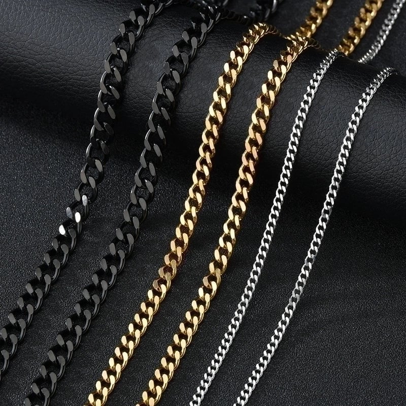 Fashion Minimalist Geometric Stainless Steel Plating Necklace