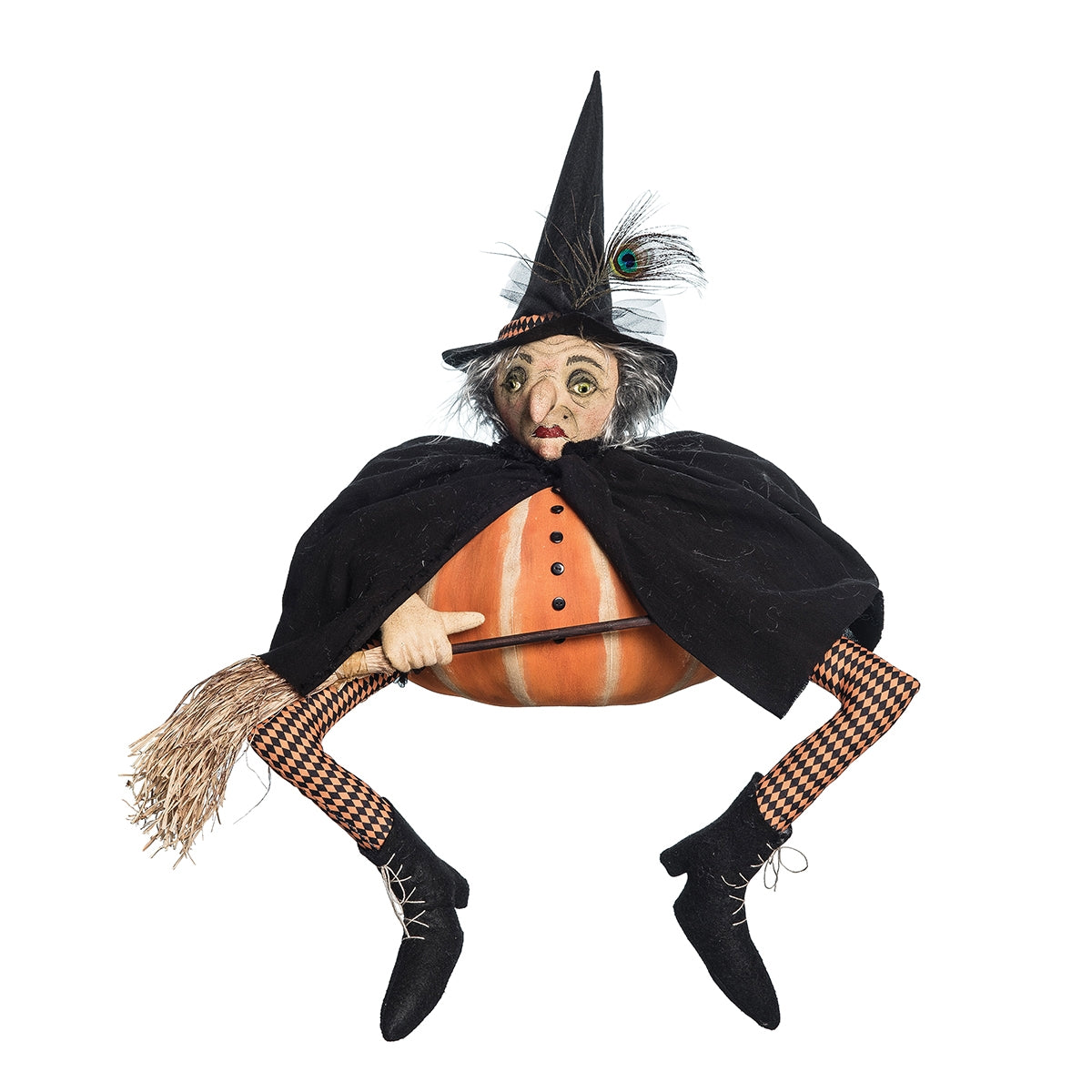 Gourdisha Pumpkin Witch