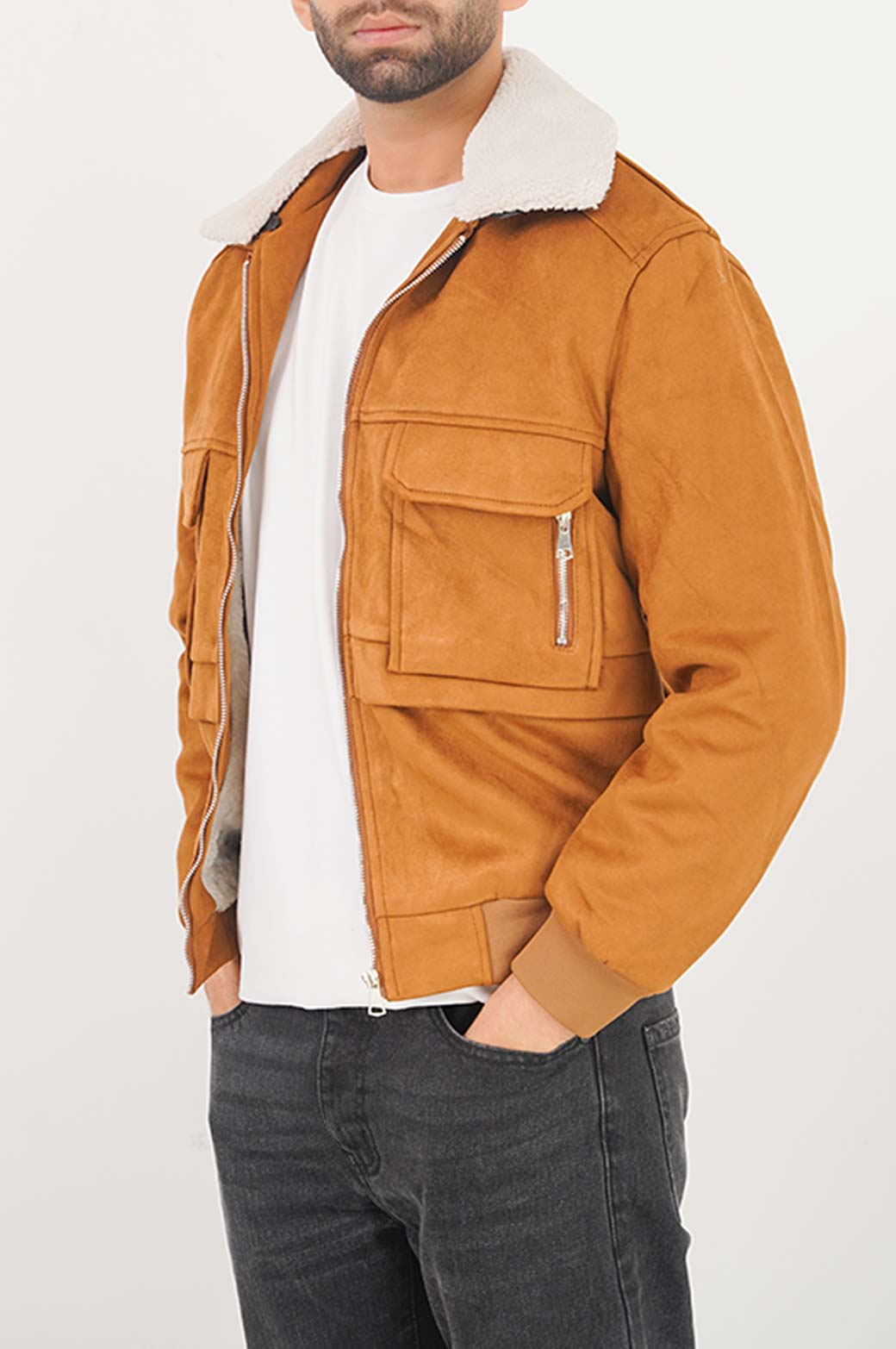 SHERPA SUEDE JACKET