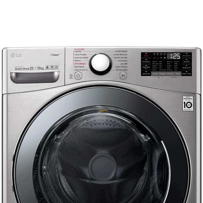 LAVADORA Y SECADORA 22/13 KG LG WD22VV2S6 AI DD  -WXL