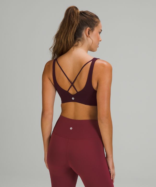 lululemon Strappy Nulu Yoga Bra Light Support, C/D Cup