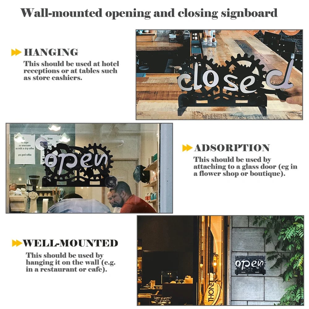 🔥EARLY SUMMER HOT SALE - Open Closed Sign Board