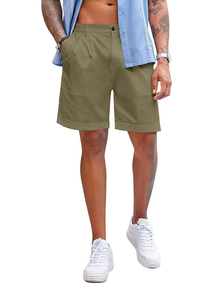 Classic Solid Linen Shorts (US Only)