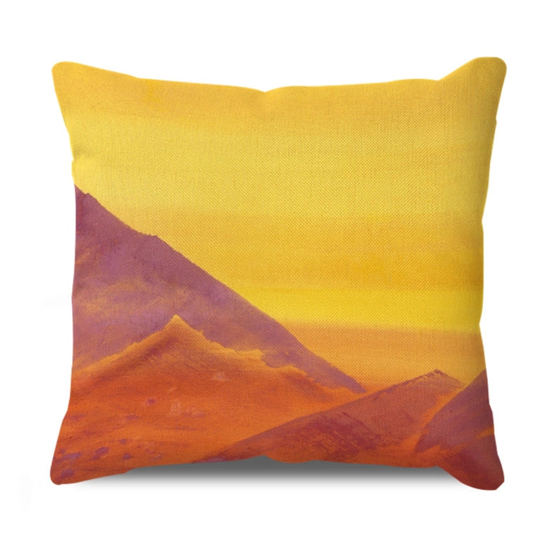 Minimalist Landscape Linen Pillow Cases Couch & Sofa Decor