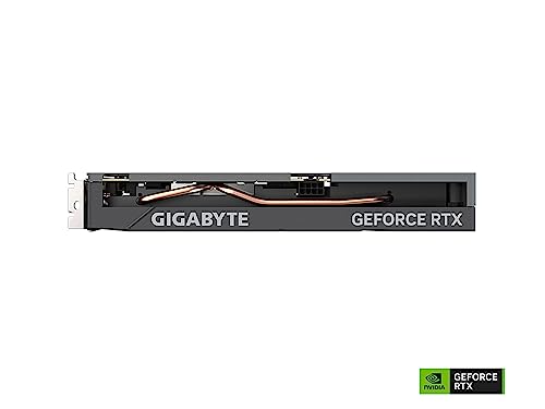 GIGABYTE Tarjeta gráfica GeForce RTX 4060 Eagle OC 8G. 3 Ventiladores WINDFORCE. 8 GB GDDR6 de 128 bits. GV-N4060EAGLE OC-8GD