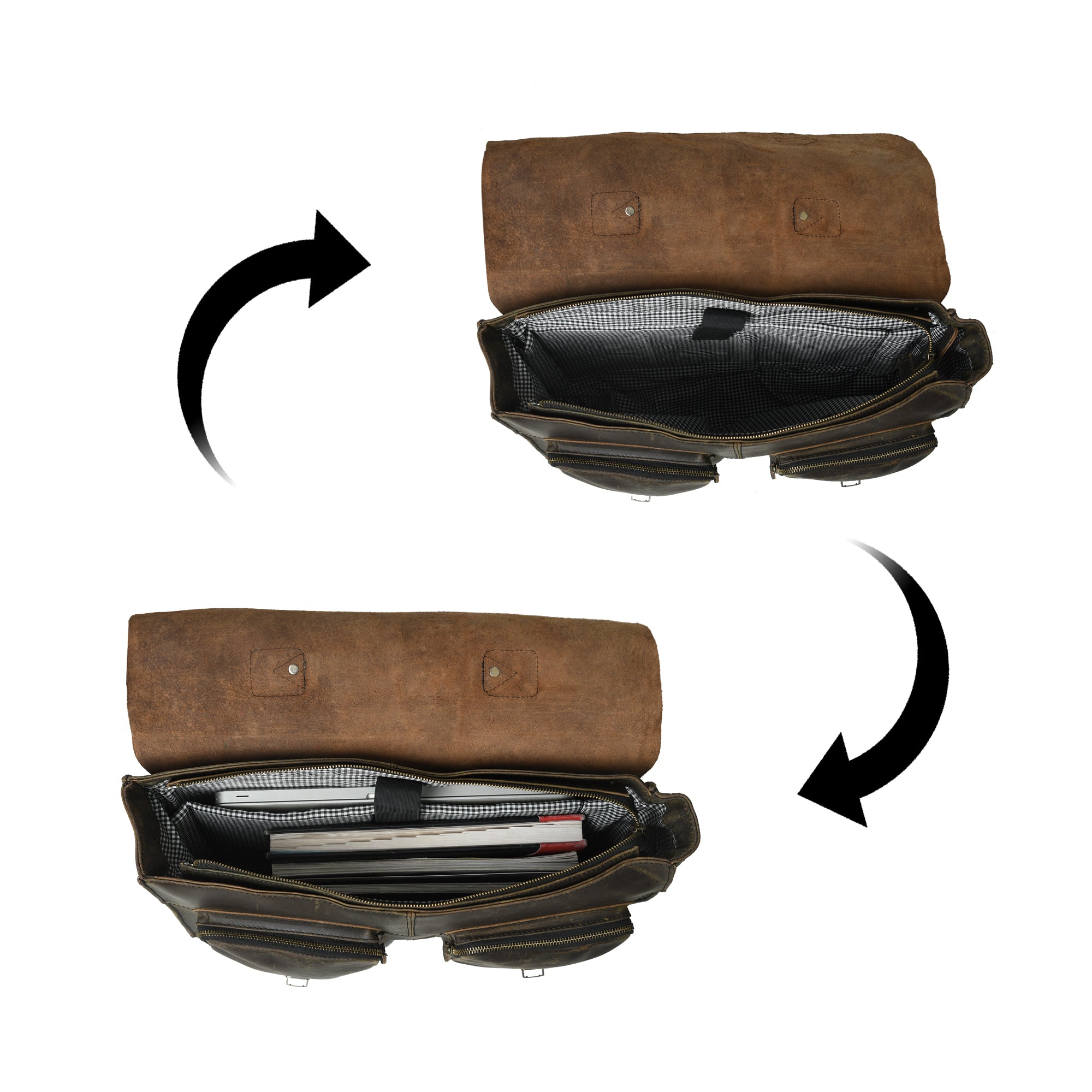 Leather office Laptop Bag