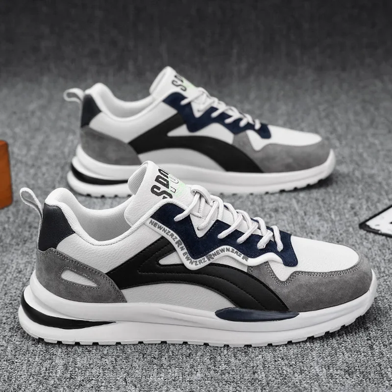 2024 Brand Men’s Shoes Fashion Breathable Light Men Sneakers New Outdoor Comfort Lace Up Male Running Shoes Zapatillas De Hombre