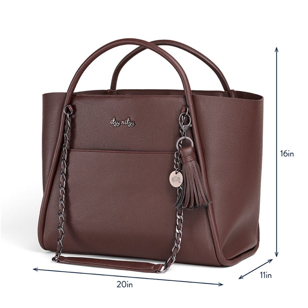 Limited Edition Espresso Boss Tote Diaper Bag