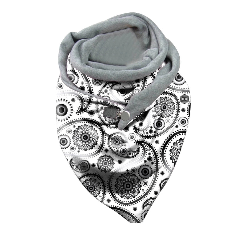 Unisex Cute Ditsy Floral Winter Scarves