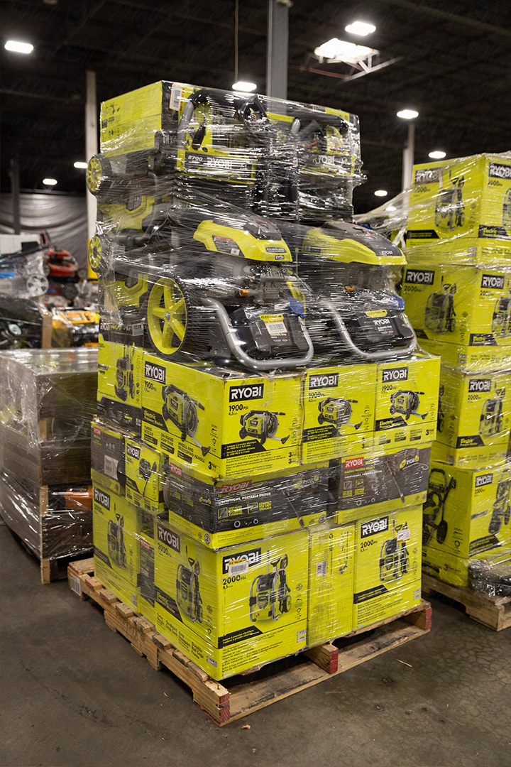 🎁2025  Amazon Customer Returns Tool Pallets Online⭐Buy 7 FOOT TALL “MONSTER” PALLETS Online