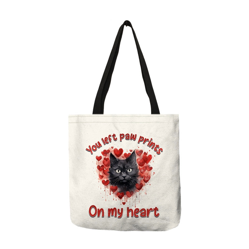 Cat-lovers Printed Shoulder Bag Large Capacity Shopping Bag Tiktok One-piece Delivery
