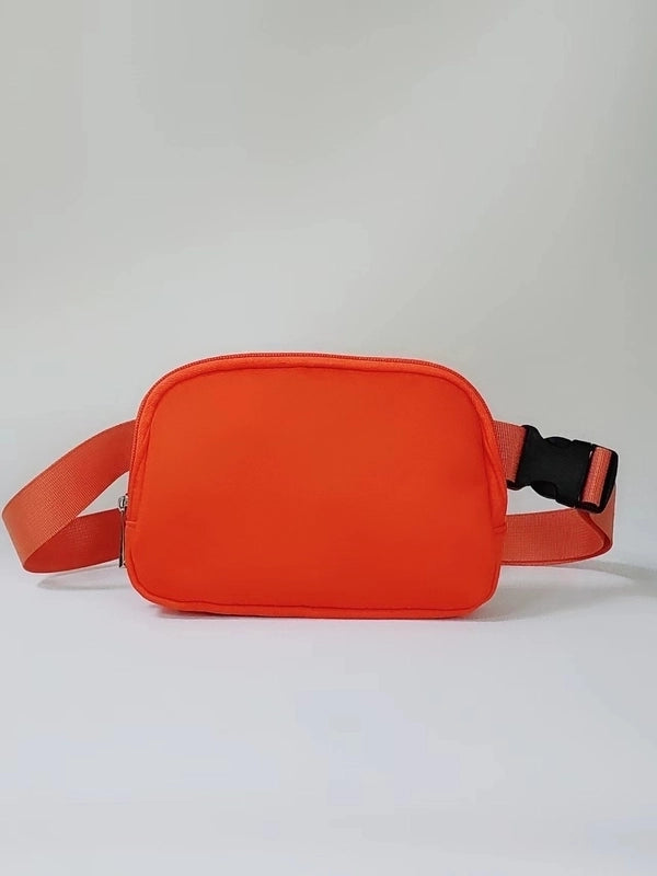 Women's Streetwear Solid Color Nylon Waist Bags