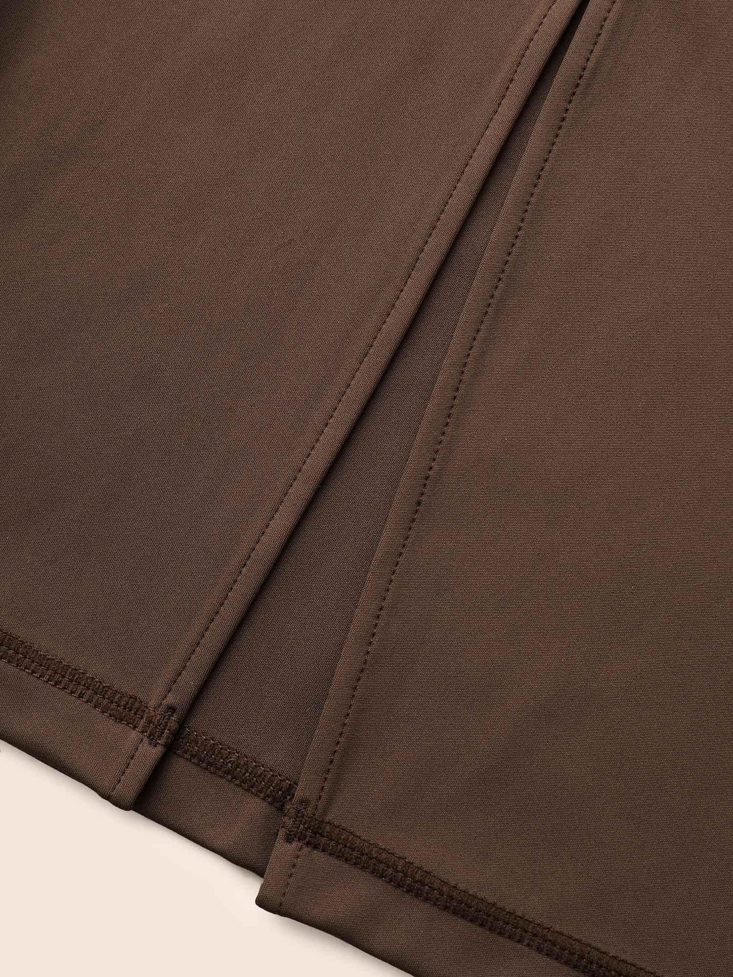 High Stretch Split Hem Bootcut Leggings